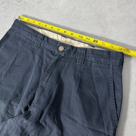 Dickies Carpenter Work Pants Black Cargo Pockets - Size: 32x34 - Picture 3 of 8